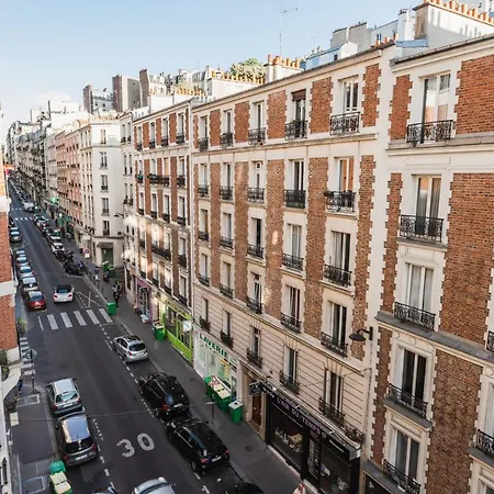 아파트 Hostnfly - Charming Bright Studio Near Sacre Coeur 파리
